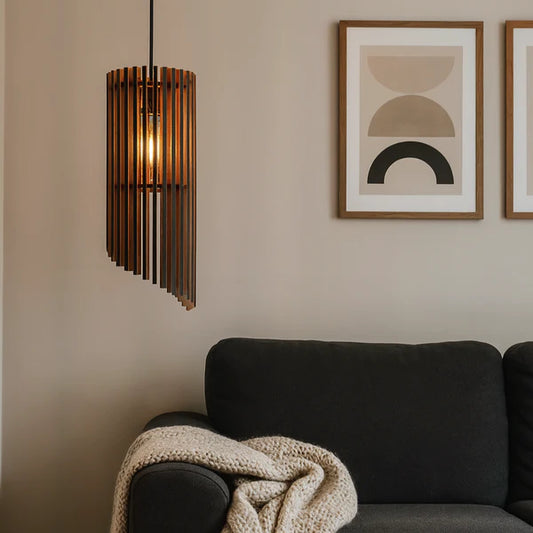 Pendellampe – Spiral – 15×34 cm