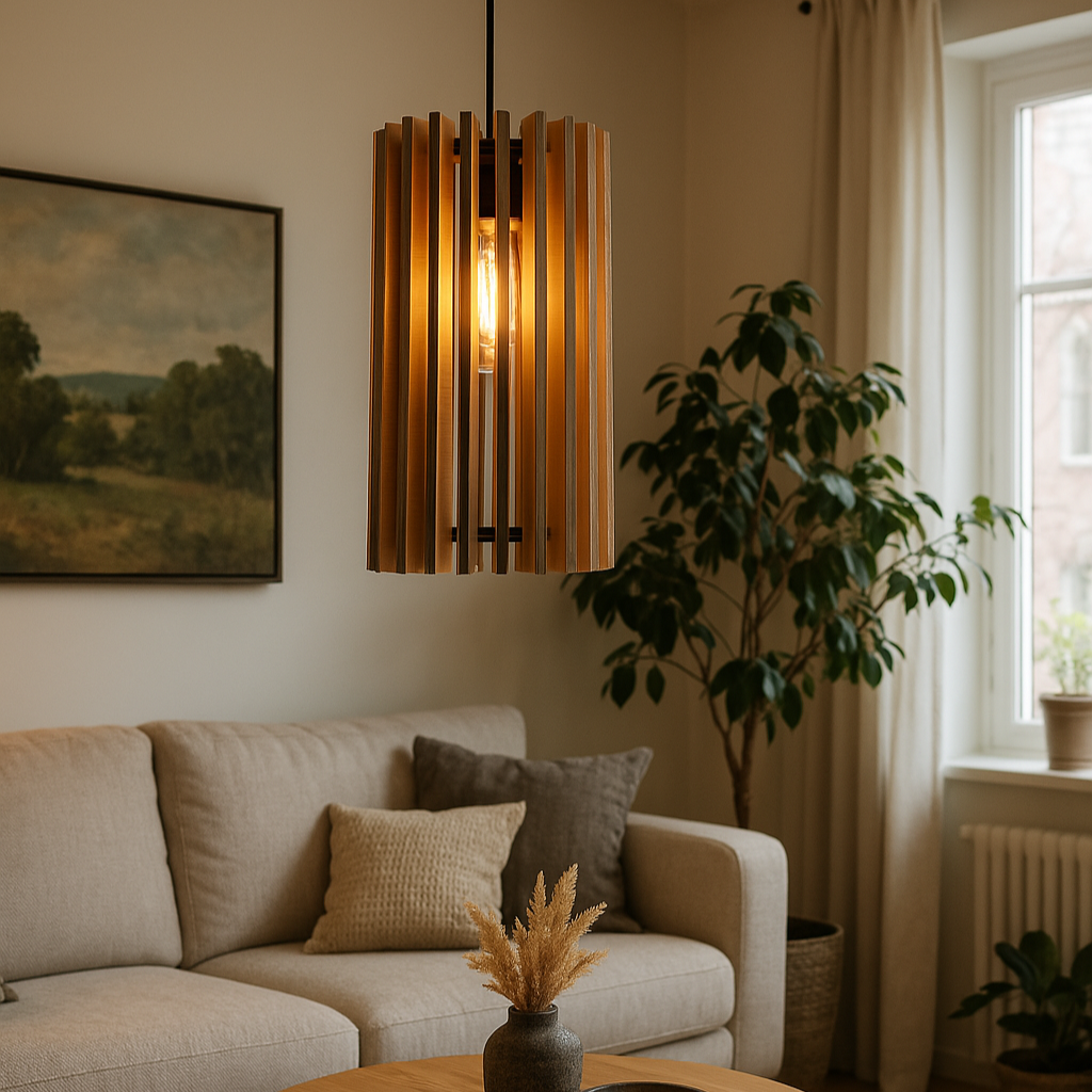 Pendellampe – Rett – 15×30 cm