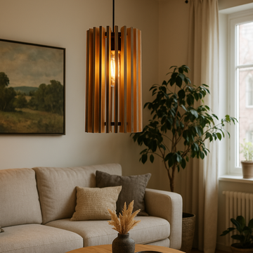 Pendellampe – Rett – 15×30 cm