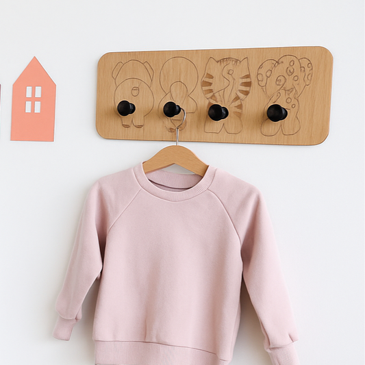 Knaggrekke - Dyr - 40x14 cm