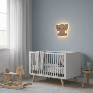 Barnelampe – Elefant – 31x27 cm