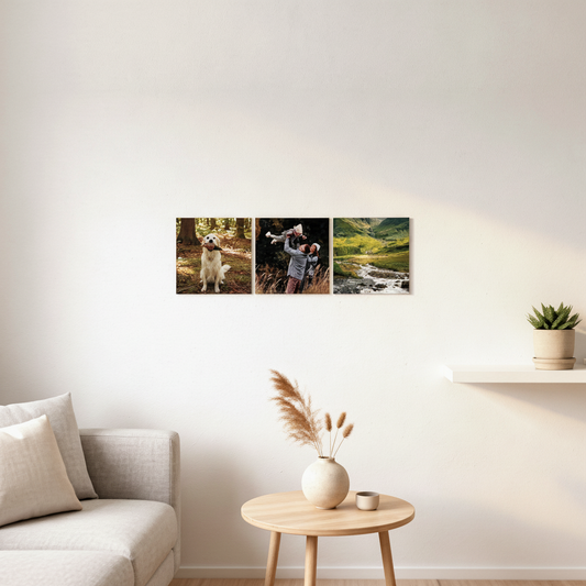 Firkant med personlig bilde - 18x18 cm