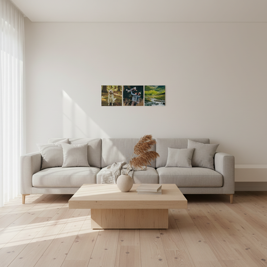 Firkant med personlig bilde - 23×23 cm