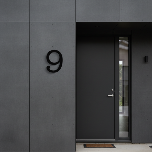 Husnummer - American typewriter