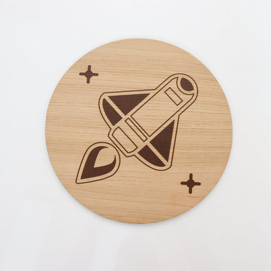Barnelampe – Raket #1 – Ø26 cm
