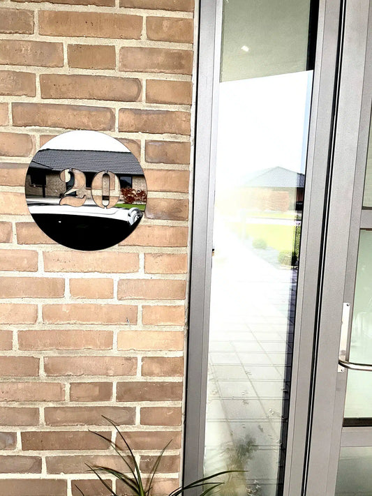 Husnummer – Rund