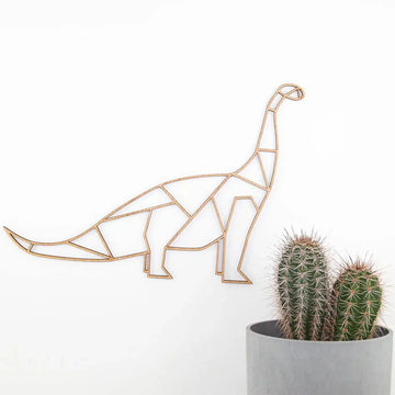 Langhalset dinosaur - 53×36 cm