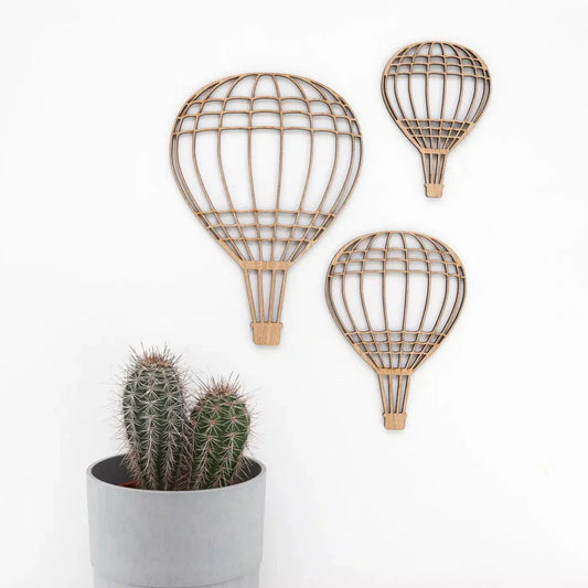 Luftballonger - 25x35, 19x26, 14x20 cm.