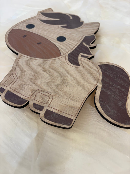 Barnelampe – Hest – 30x29 cm