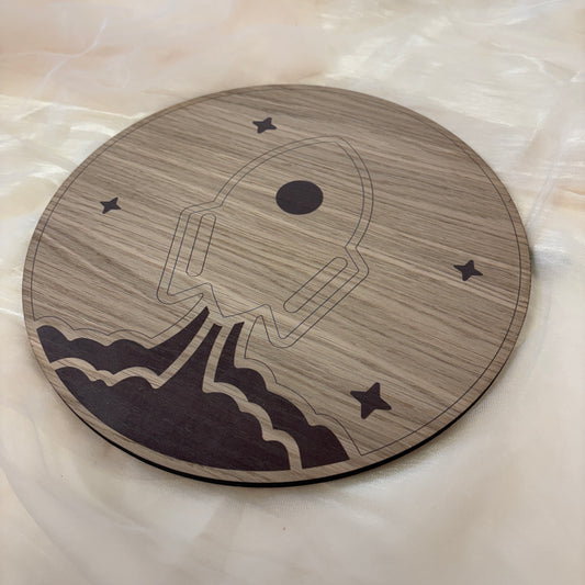 Barnelampe - Raket #2 - Ø26 cm