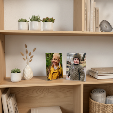 Bilde - Stående med fot - 15x20 cm.