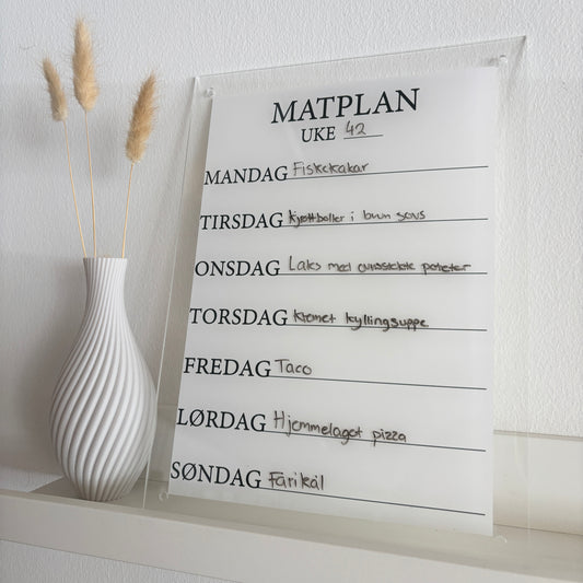 Matplan - 24,5×33 cm
