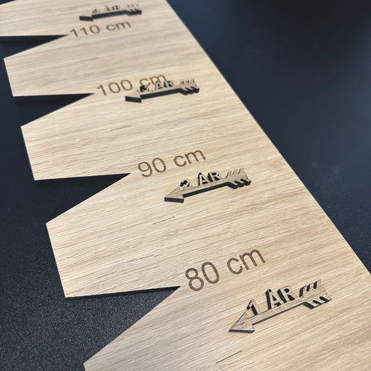 Høydemåler tilbehør - Alderspiler - 7x2 cm