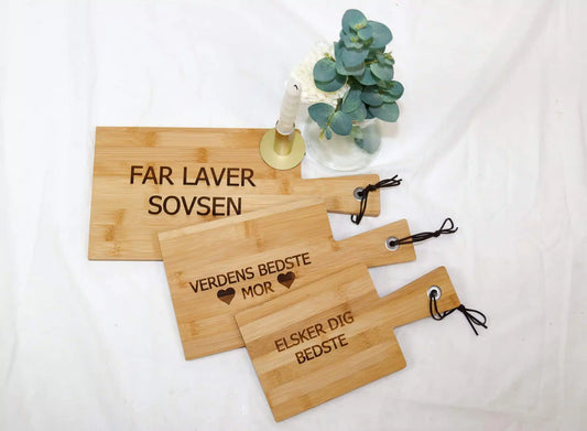 Skjærebrett med personlig gravering