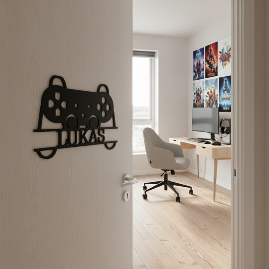 Navneskilt – Kontroller #3 – 33×45 cm