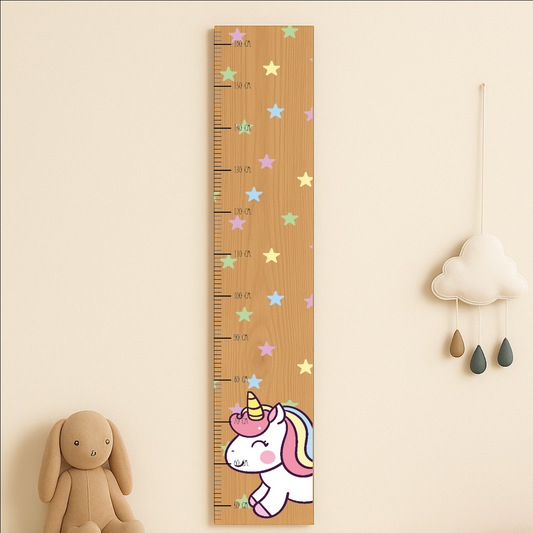 Høydemåler - Enhjørning - 120×20 cm