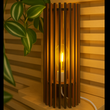 Bordlampe – Pendel – Rett – 15x30 cm