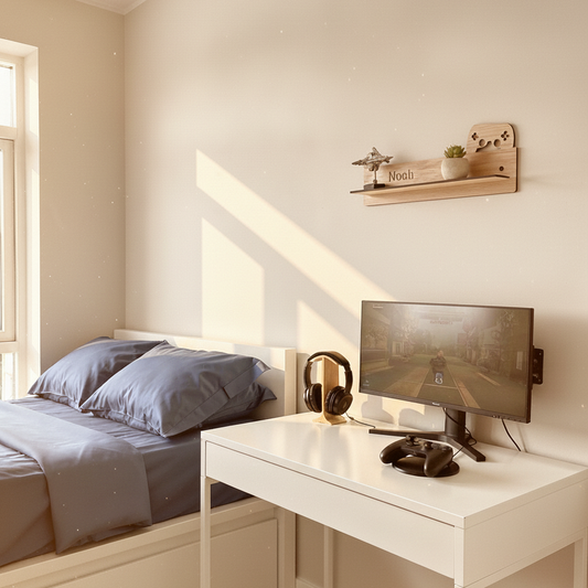 Vegghylle - Gamingkontroll - 50x20x8 cm