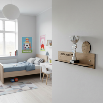 Vegghylle – Fotball – 50x20x8 cm