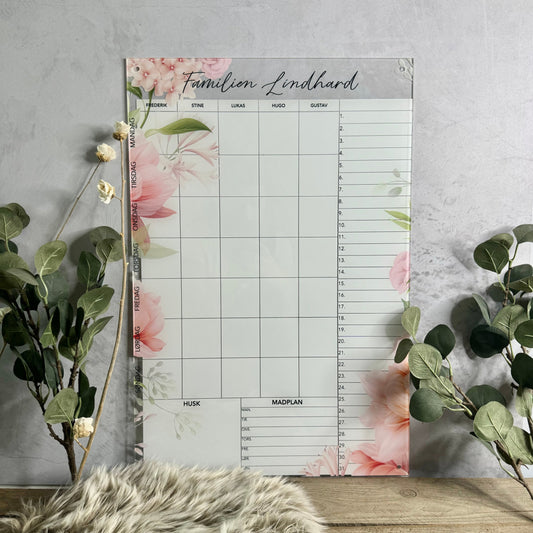 Familiekalender - Blomster