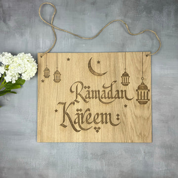 Ramadanskilt "Ramadan Kareem"