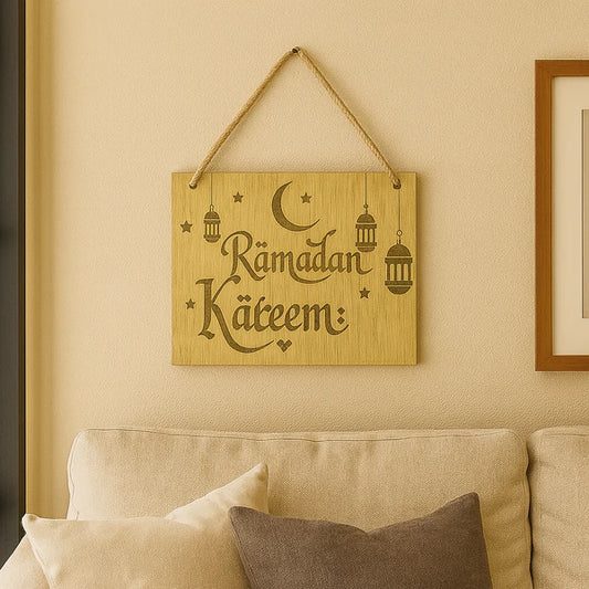 Ramadanskilt "Ramadan Kareem"