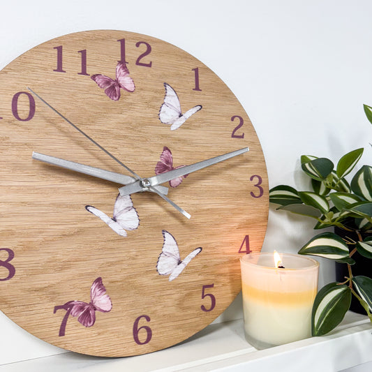 Veggur – Eik – Sommerfugler