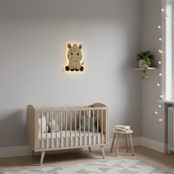 Barnelampe – Sebra – 20x29 cm