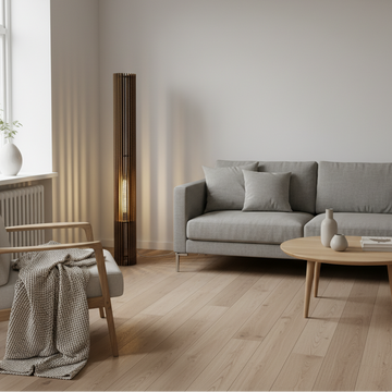 Pendel gulvlampe – Rett – 15×120 cm
